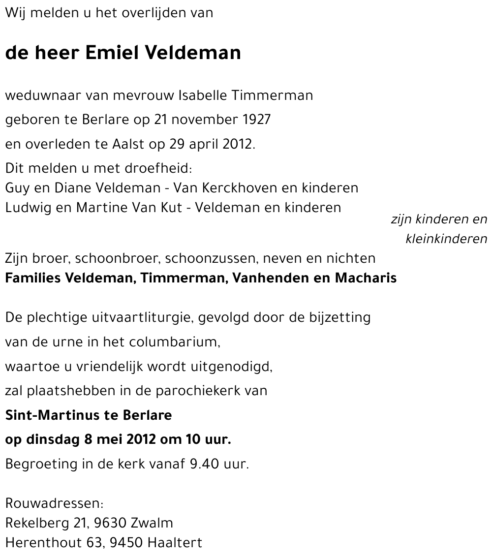 Emiel Veldeman