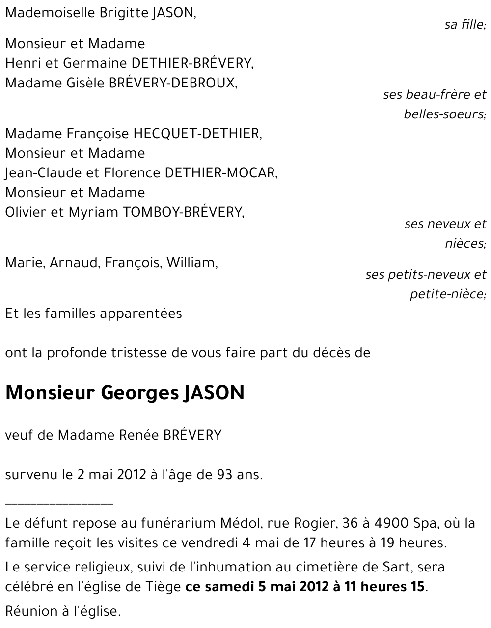 Georges JASON