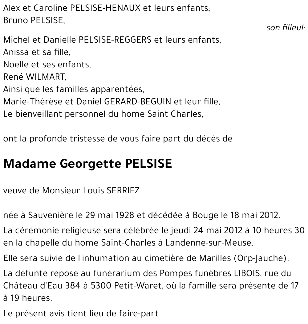 Georgette Pelsise
