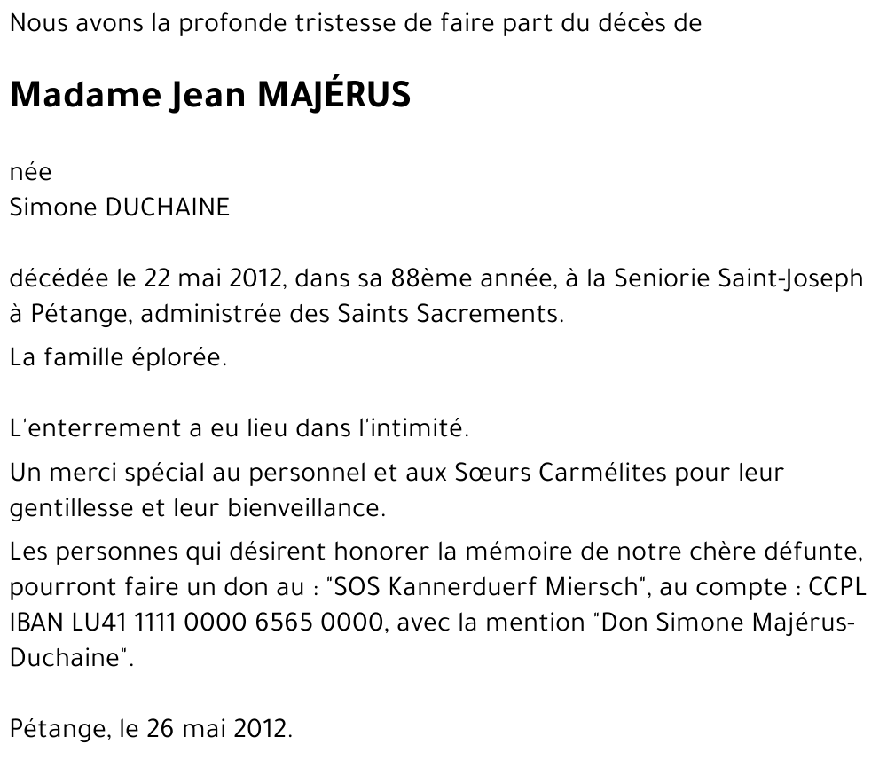 Jean MAJéRUS