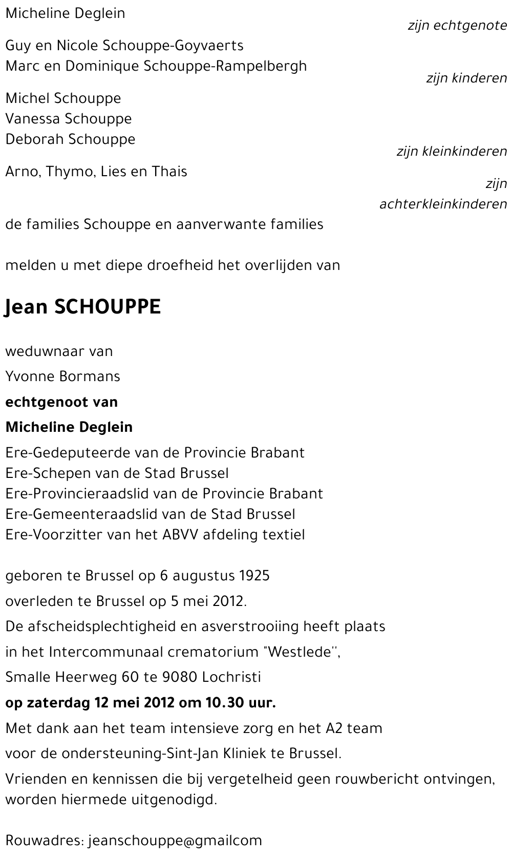 Jean SCHOUPPE