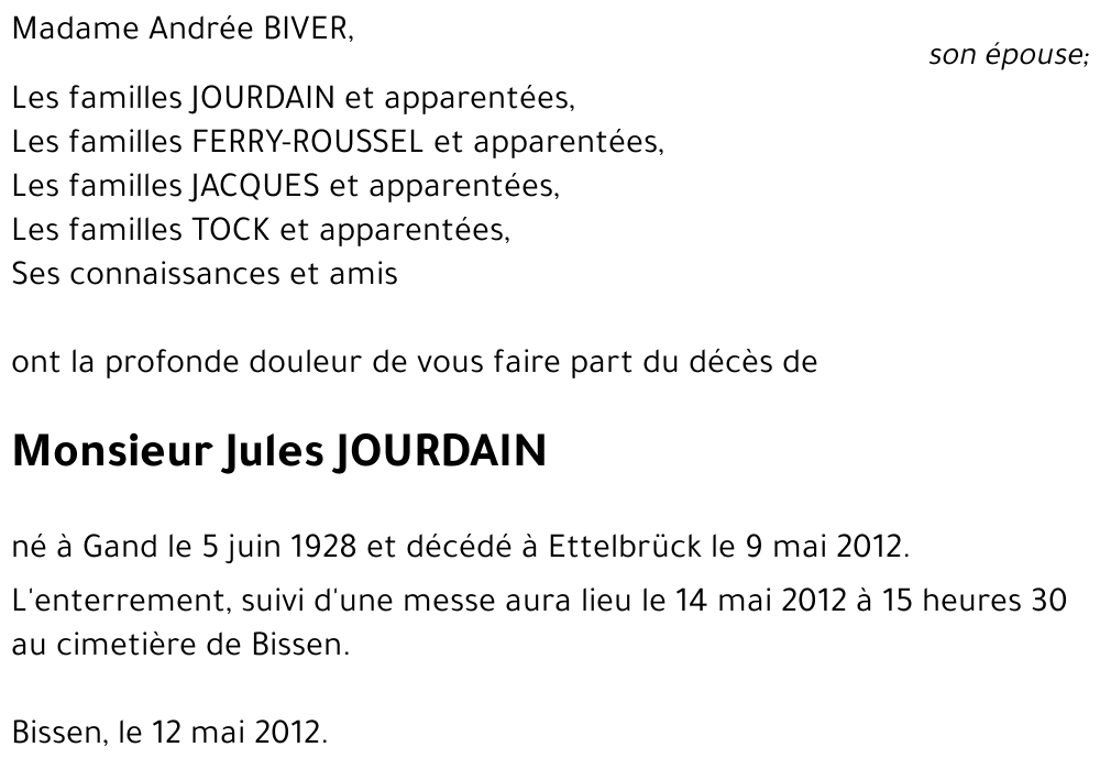 Jules JOURDAIN