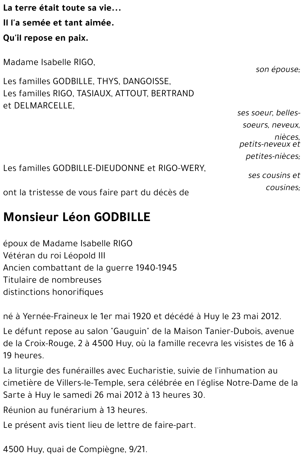 Léon GODBILLE