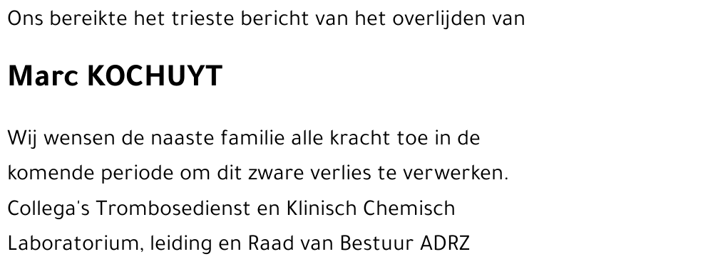 Marc KOCHUYT