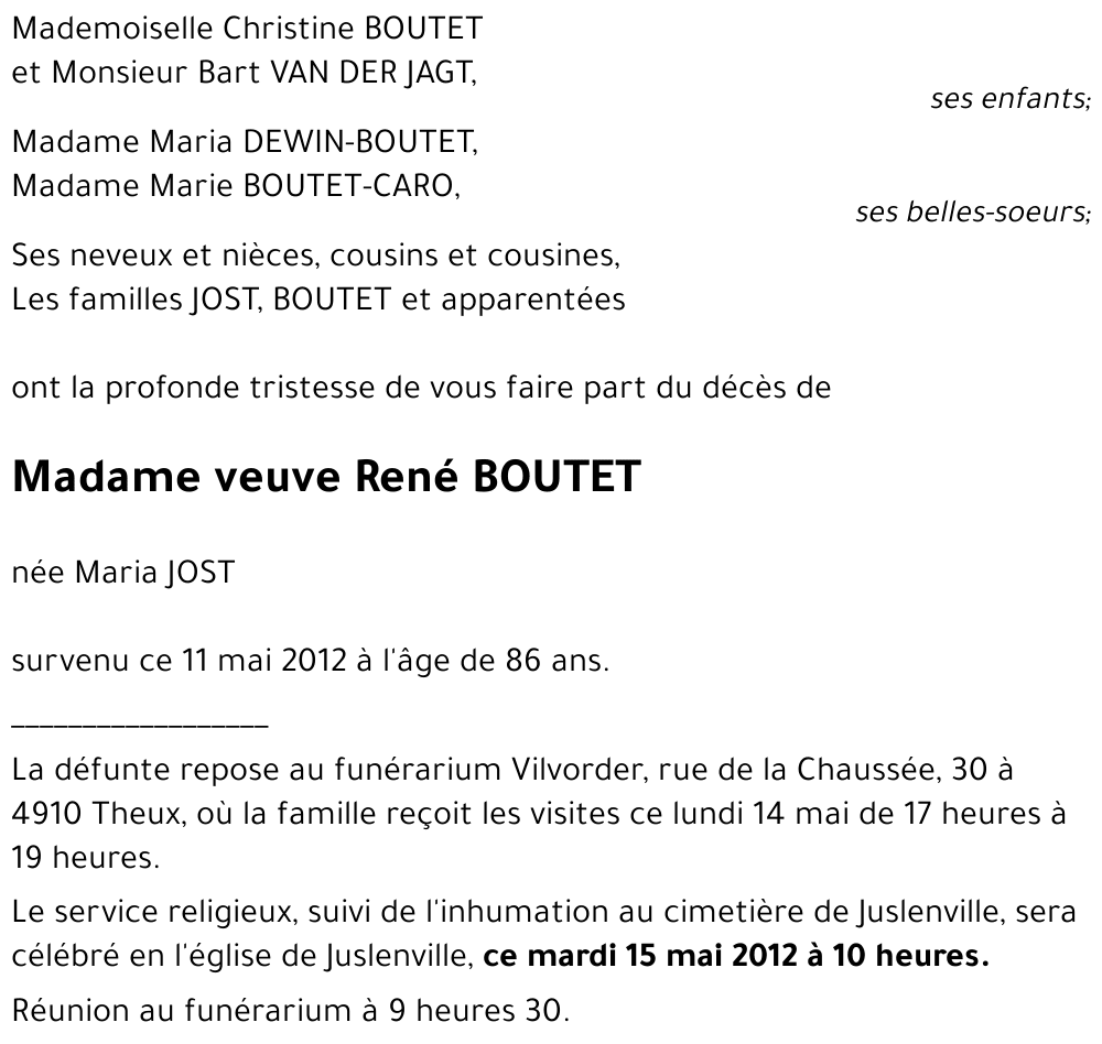 René BOUTET