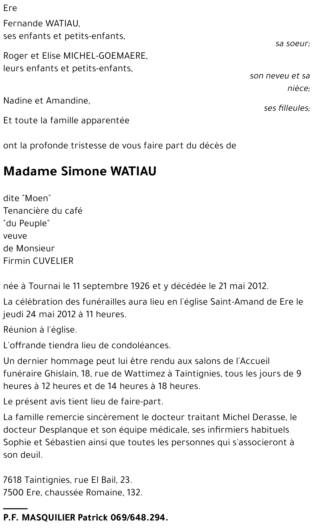 Simone Watiau
