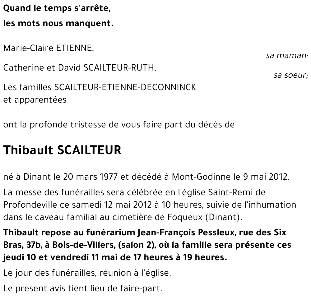 Thibault SCAILTEUR