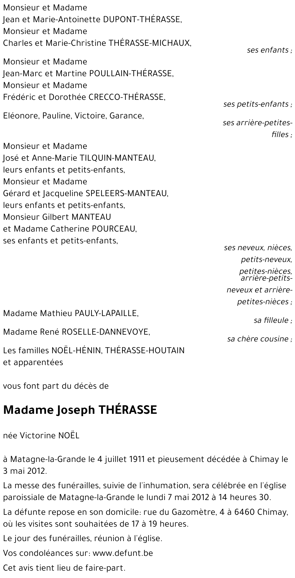 Victorine NOËL