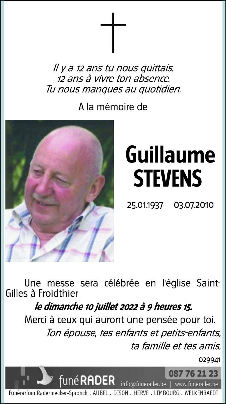 Guillaume STEVENS