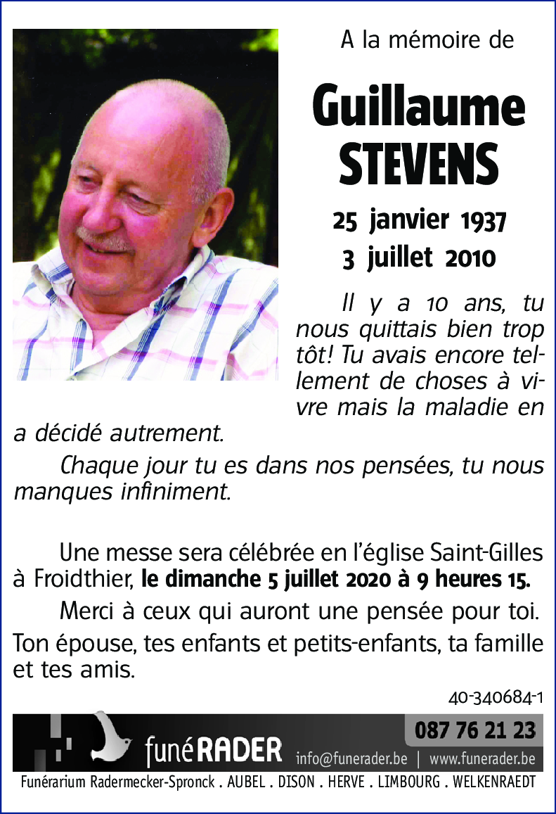 Guillaume STEVENS