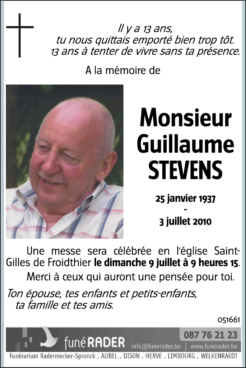 Guillaume STEVENS