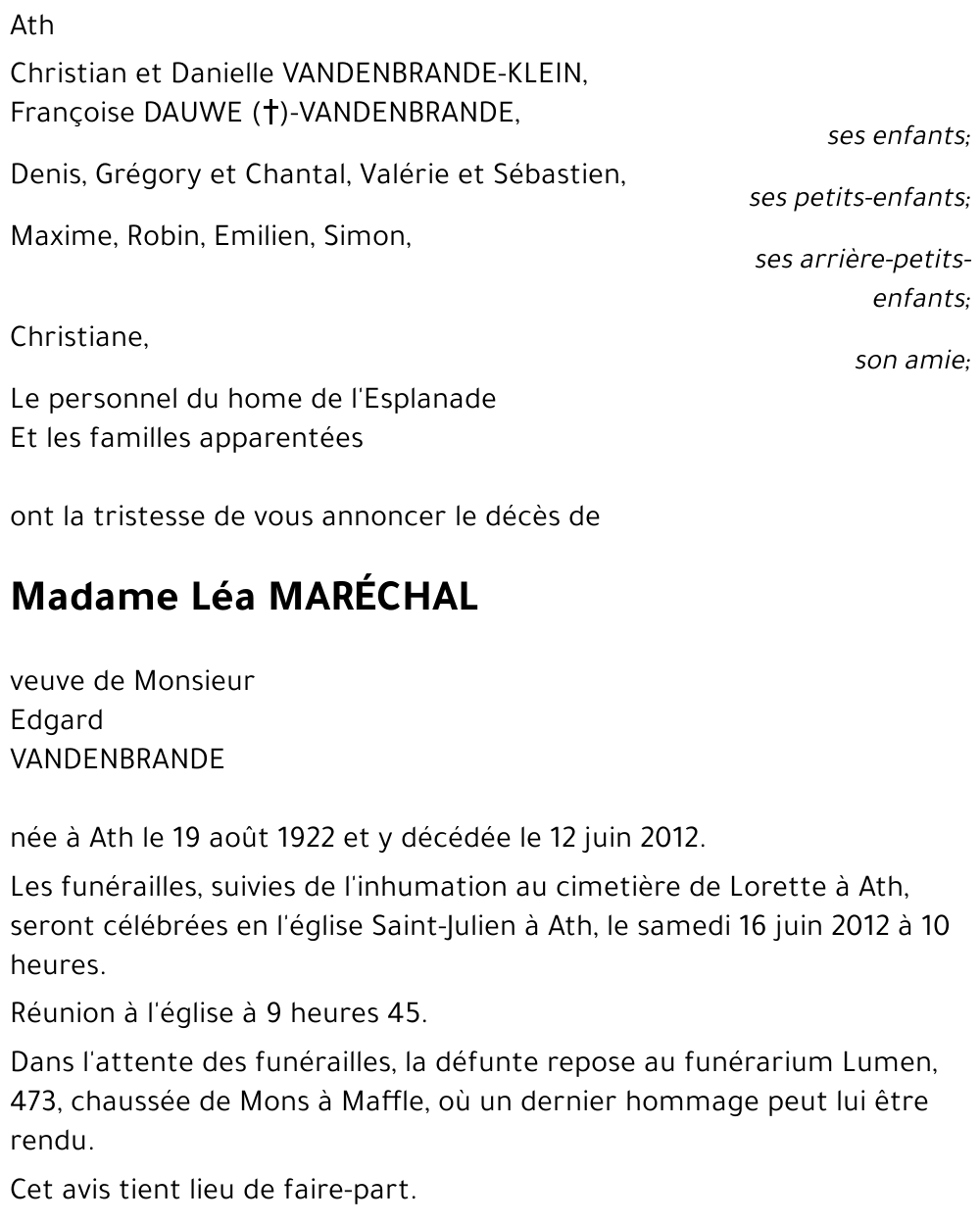 Léa MARÉCHAL