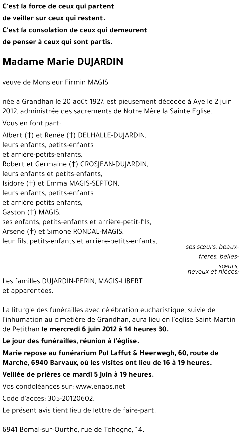 Marie DUJARDIN
