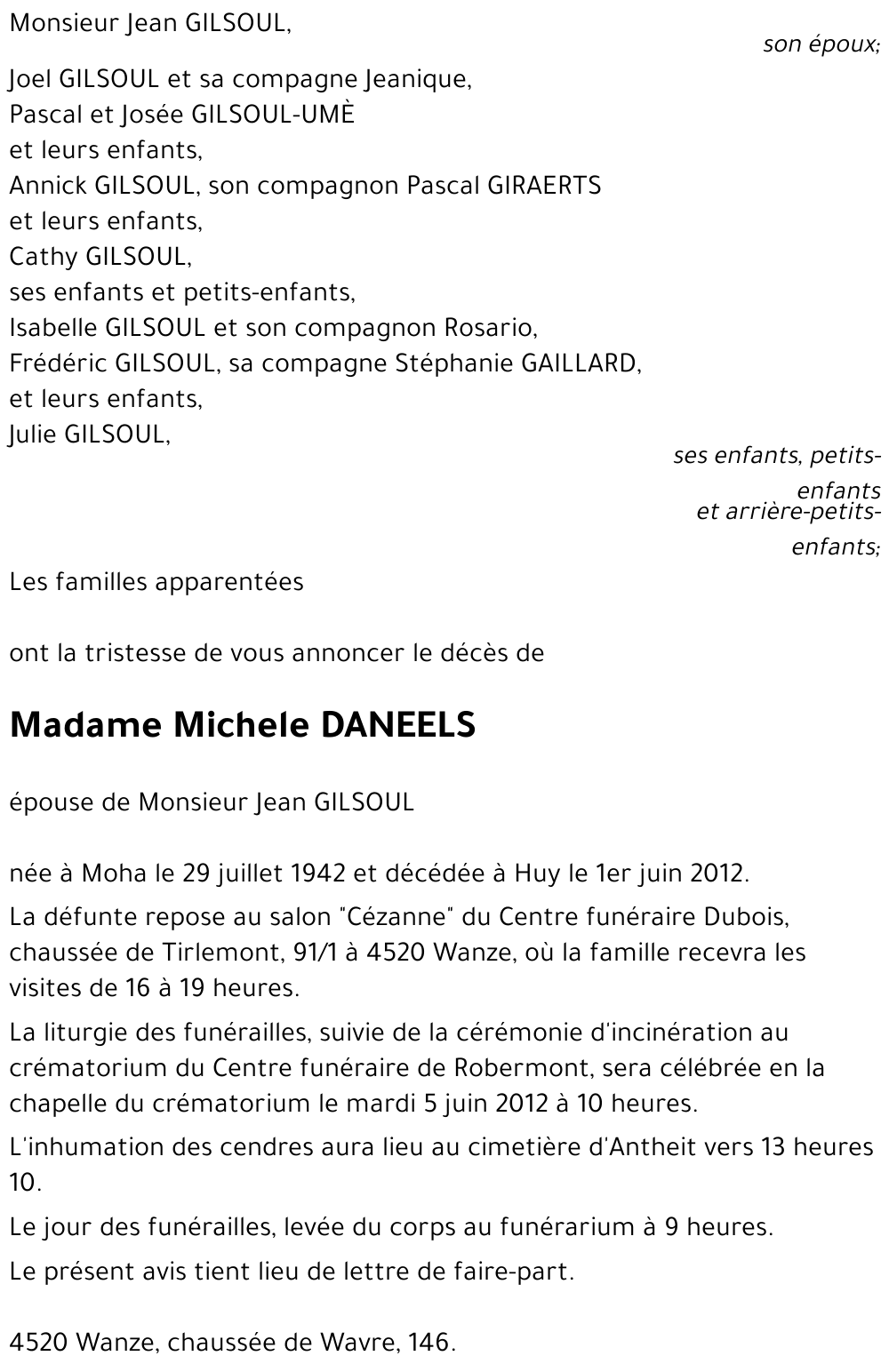 Michele DANEELS
