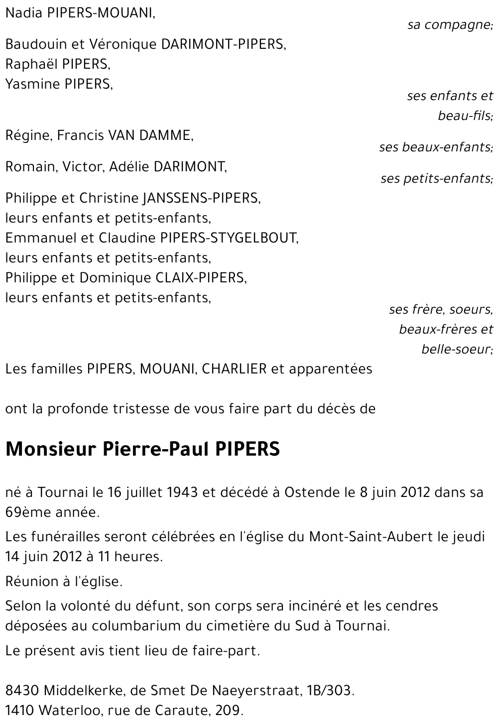 Pierre-Paul PIPERS