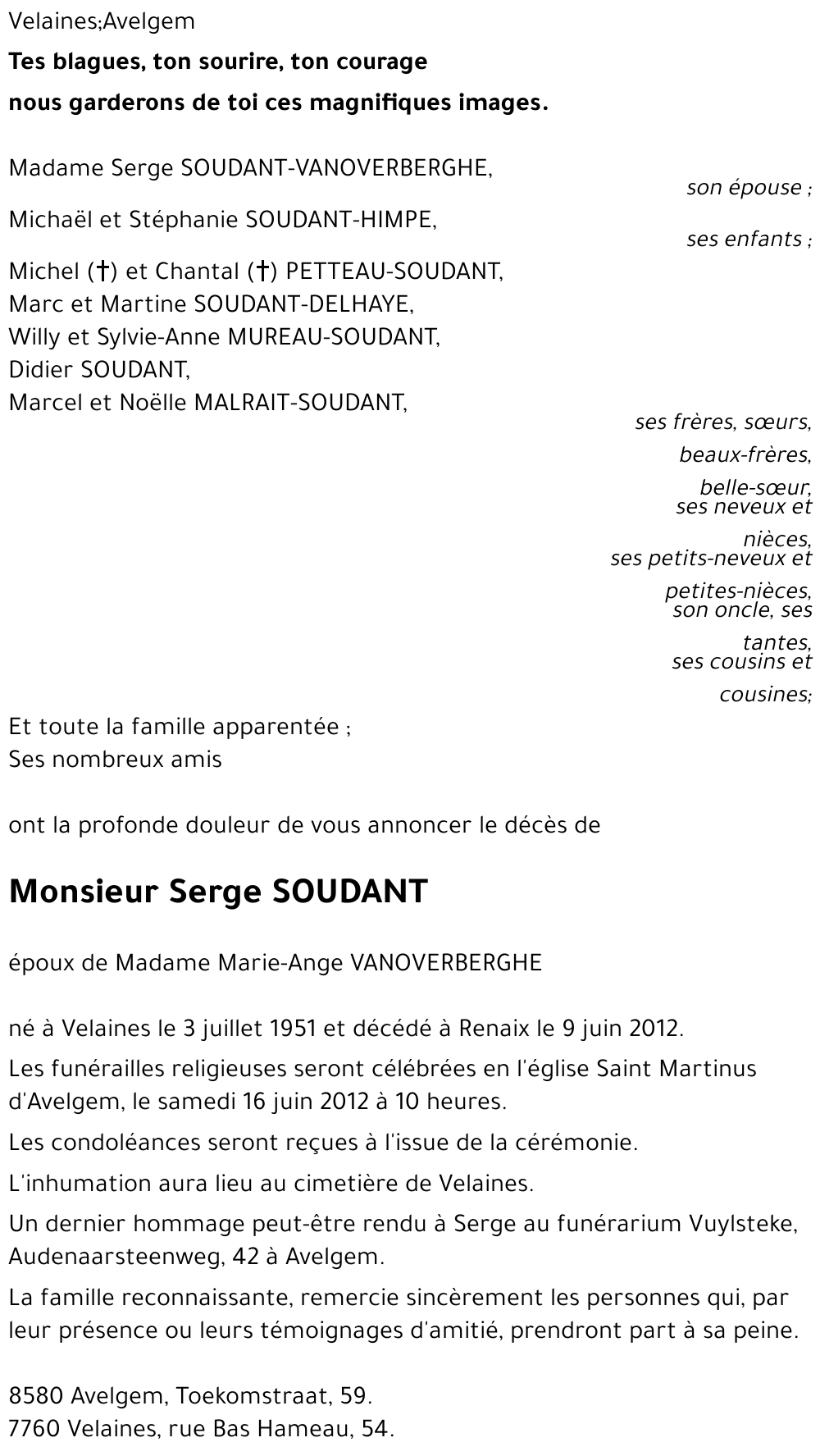 Serge SOUDANT