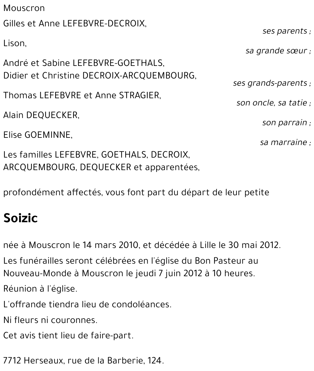 Soizic Lefebvre