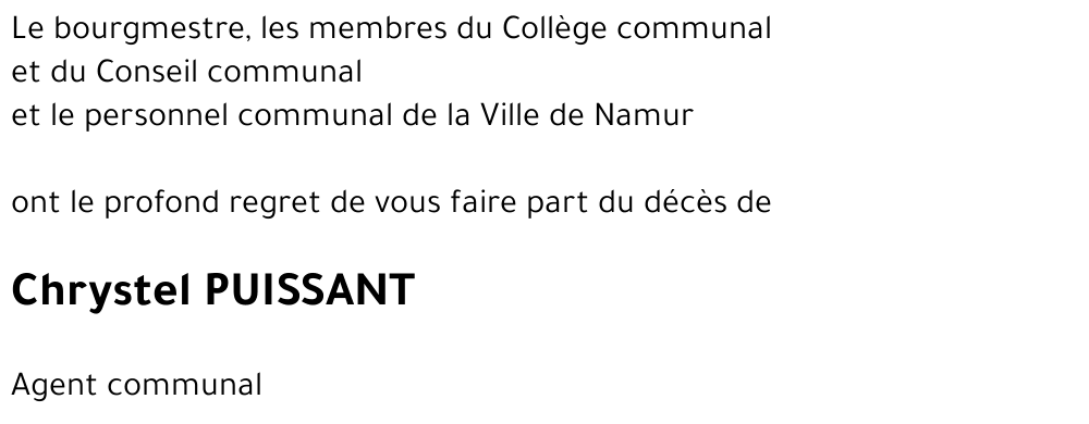 Chrystel PUISSANT