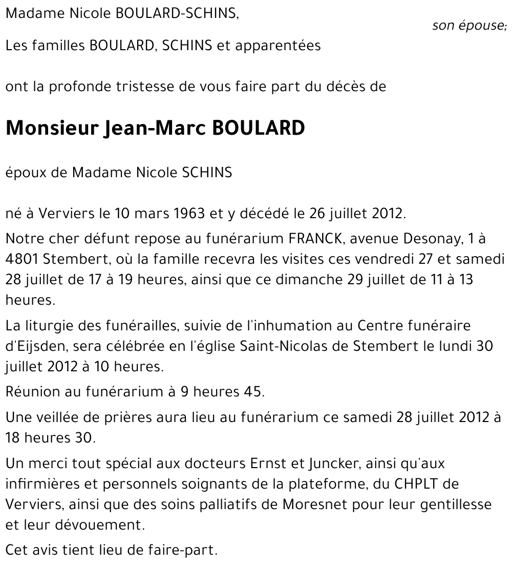 Jean-Marc BOULARD