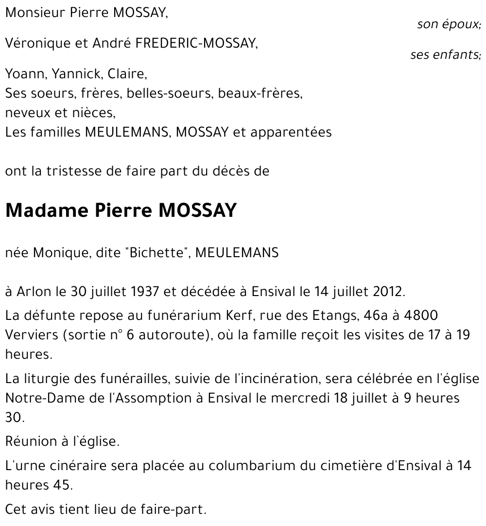 Monique MEULEMANS