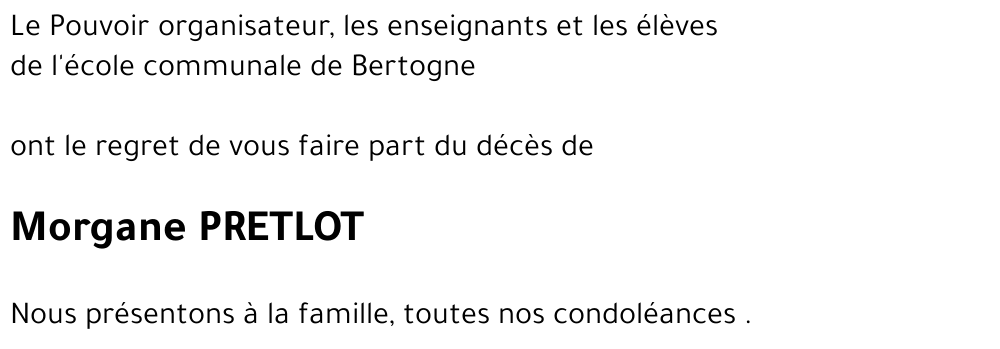 Morgane PRETLOT