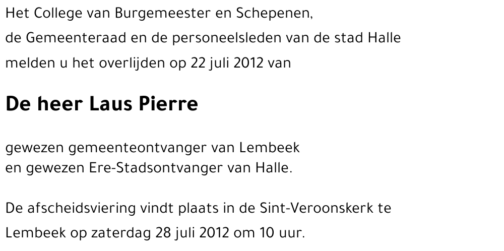 Pierre LAUS