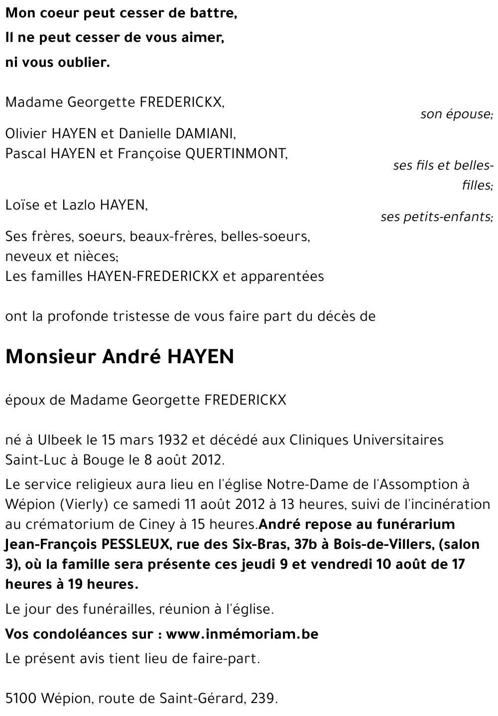 André HAYEN