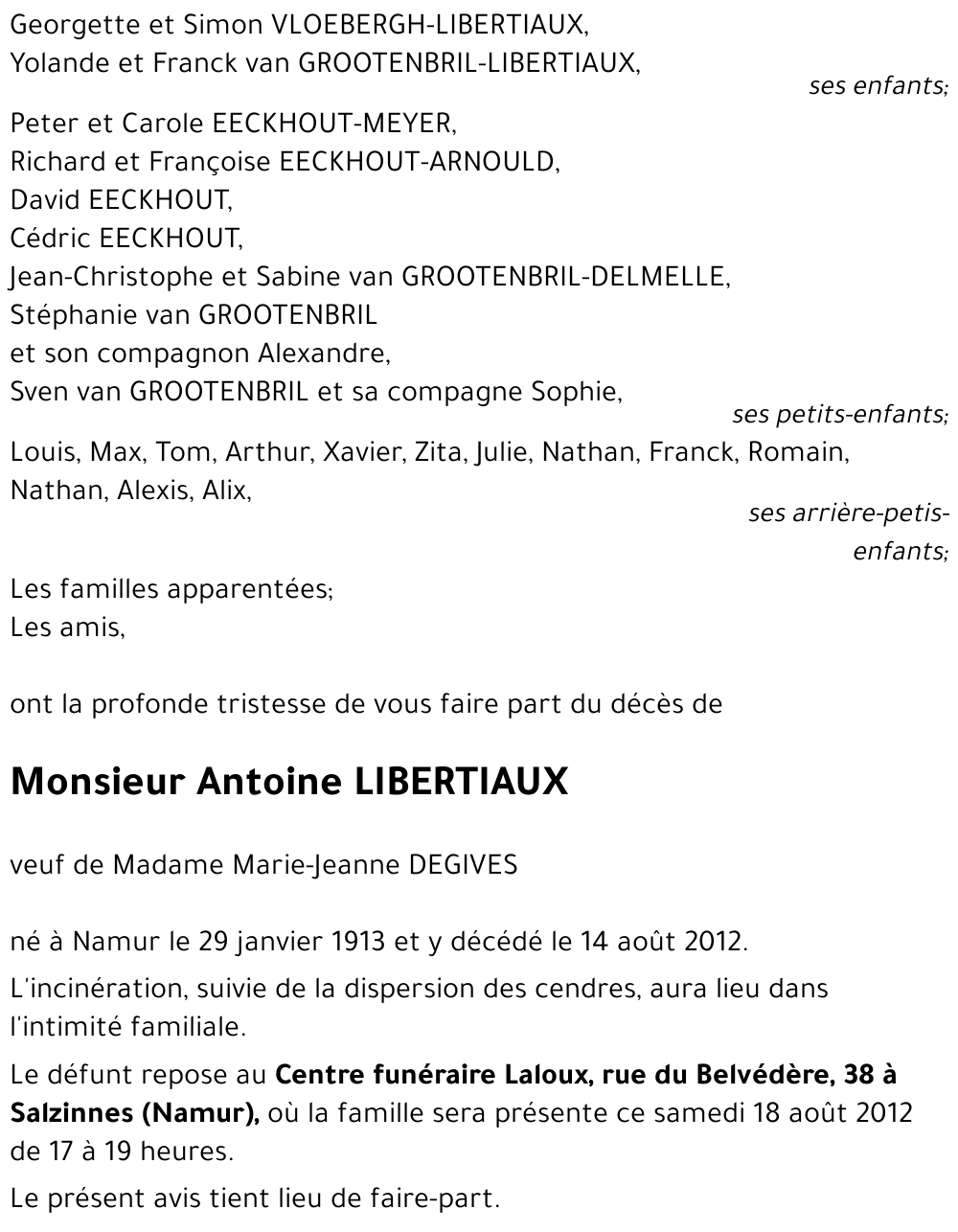 Antoine LIBERTIAUX