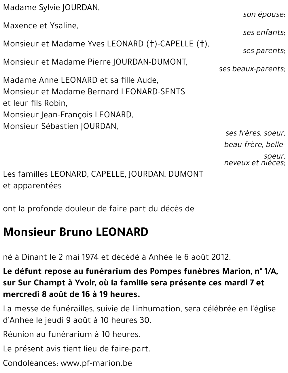 Bruno LEONARD