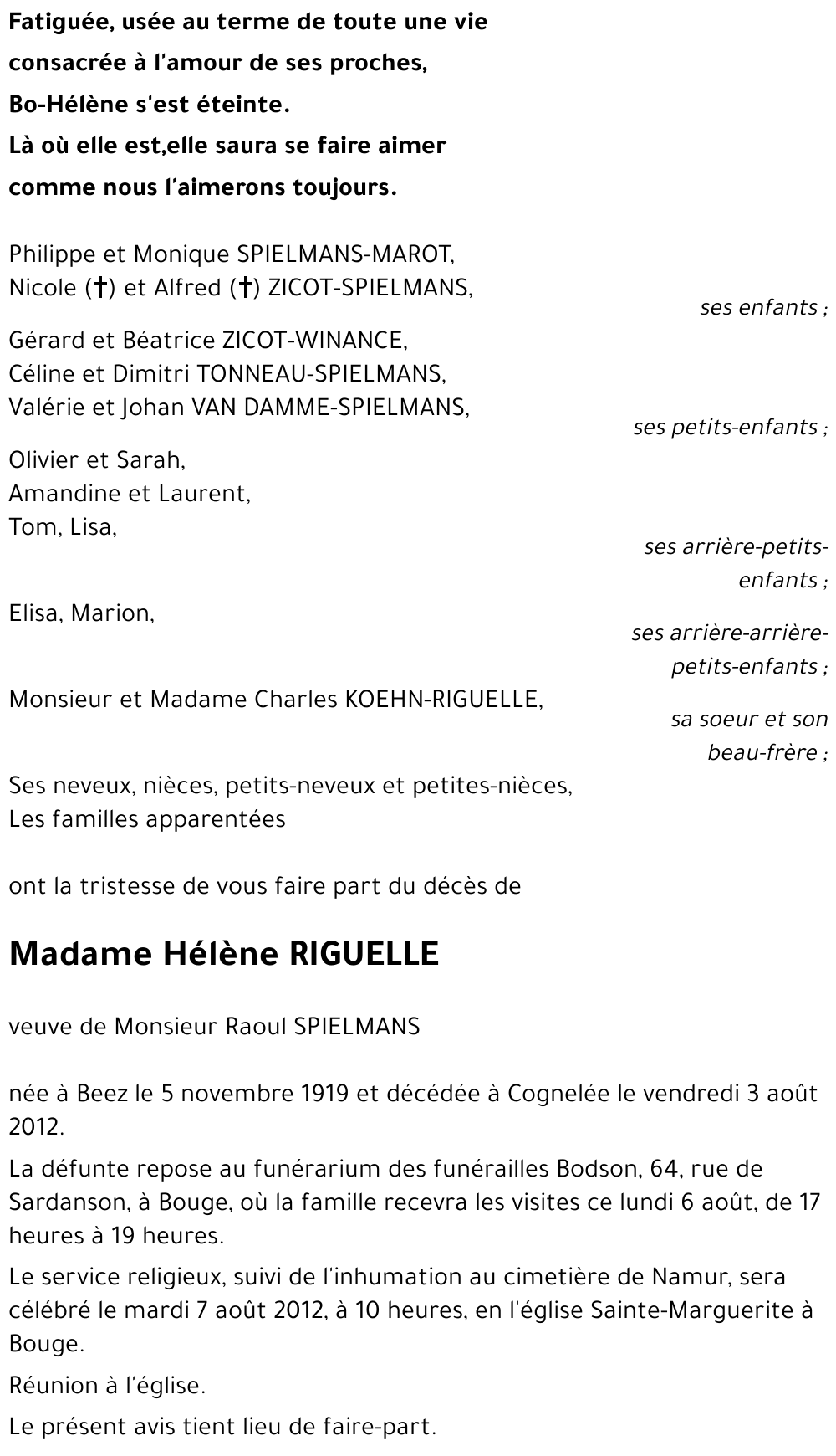 Hélène RIGUELLE