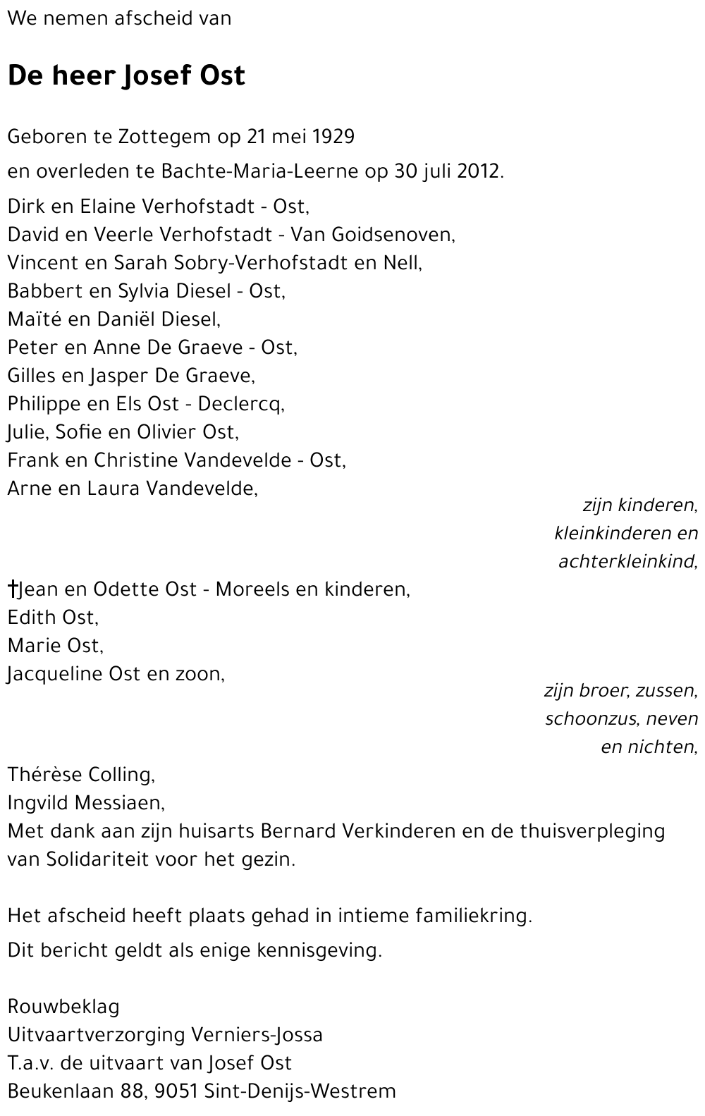 Josef Ost