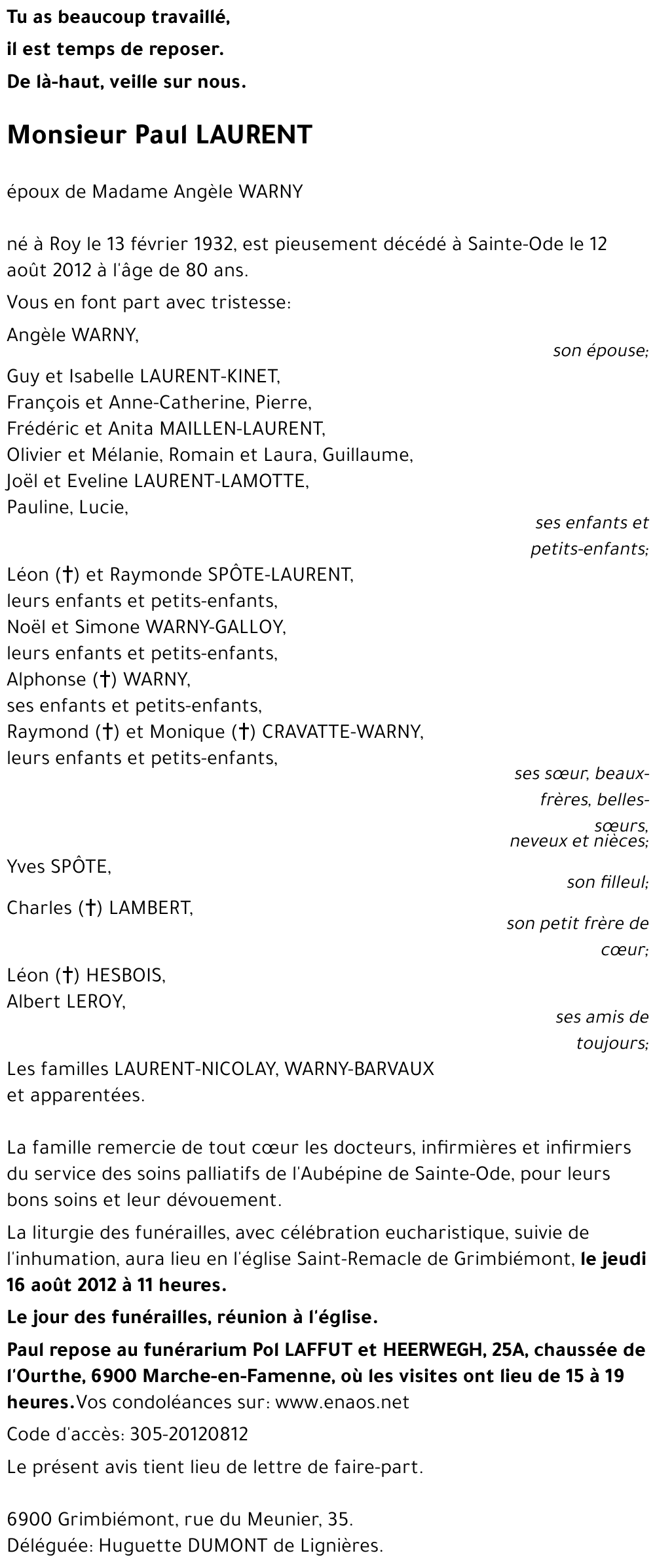 Paul LAURENT