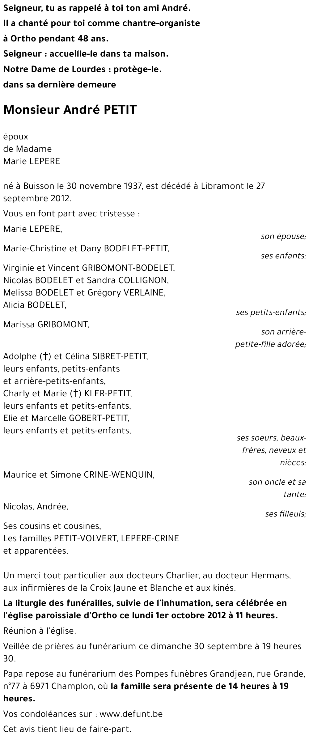 André PETIT