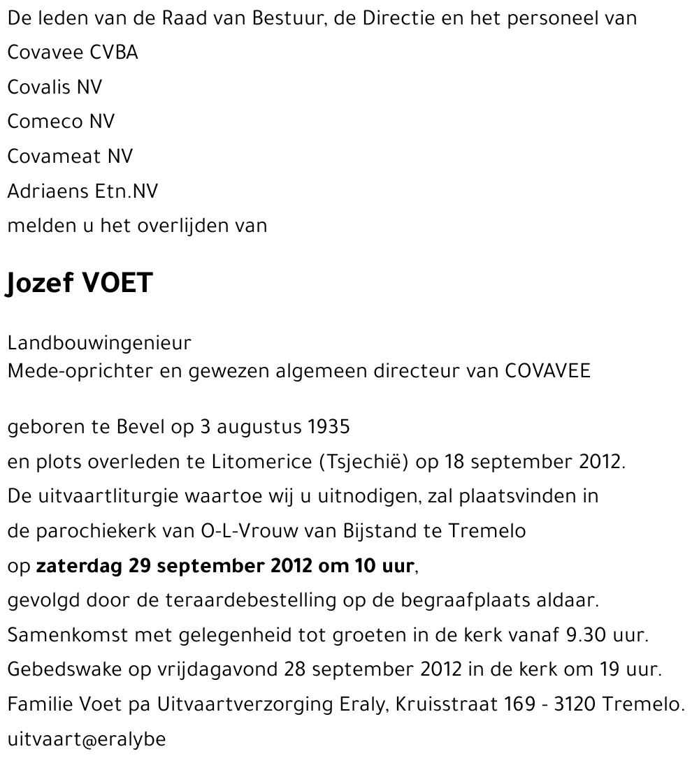 Jozef VOET