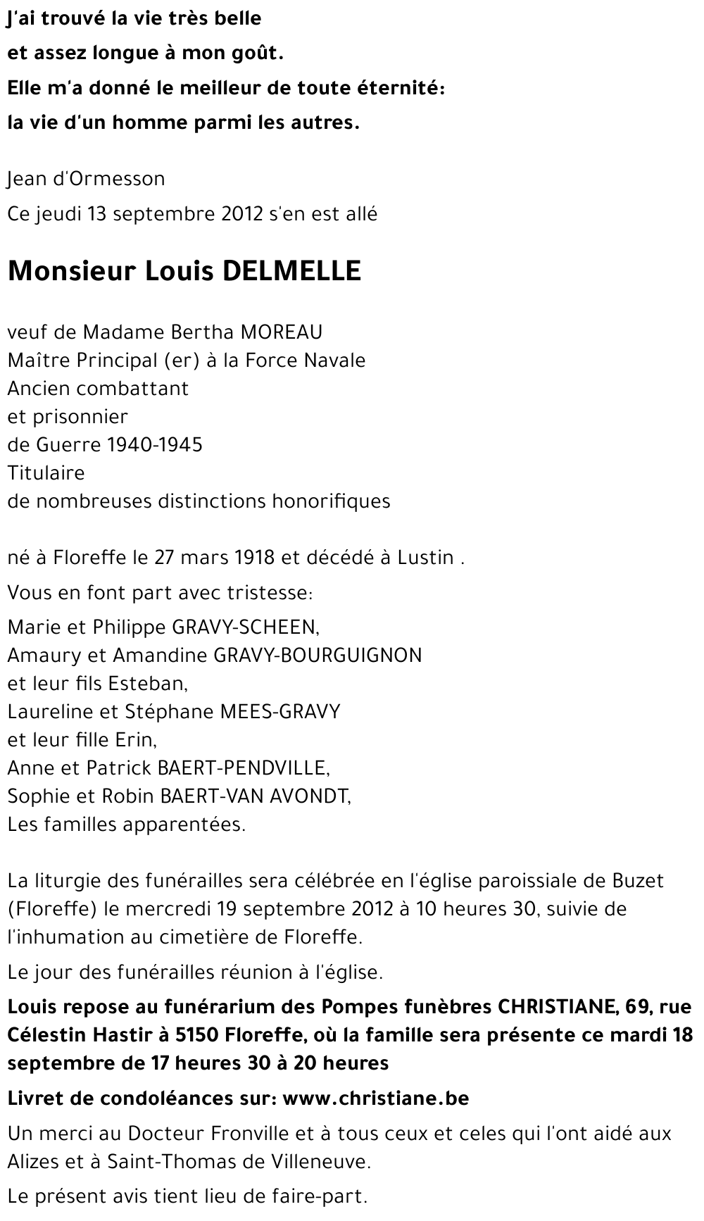 Louis DELMELLE