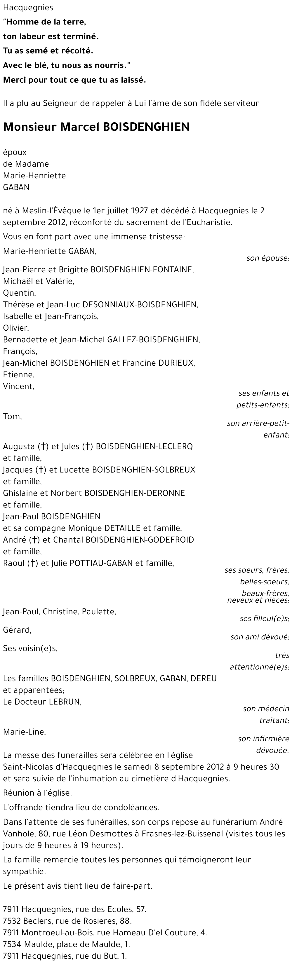 Marcel Boisdenghien