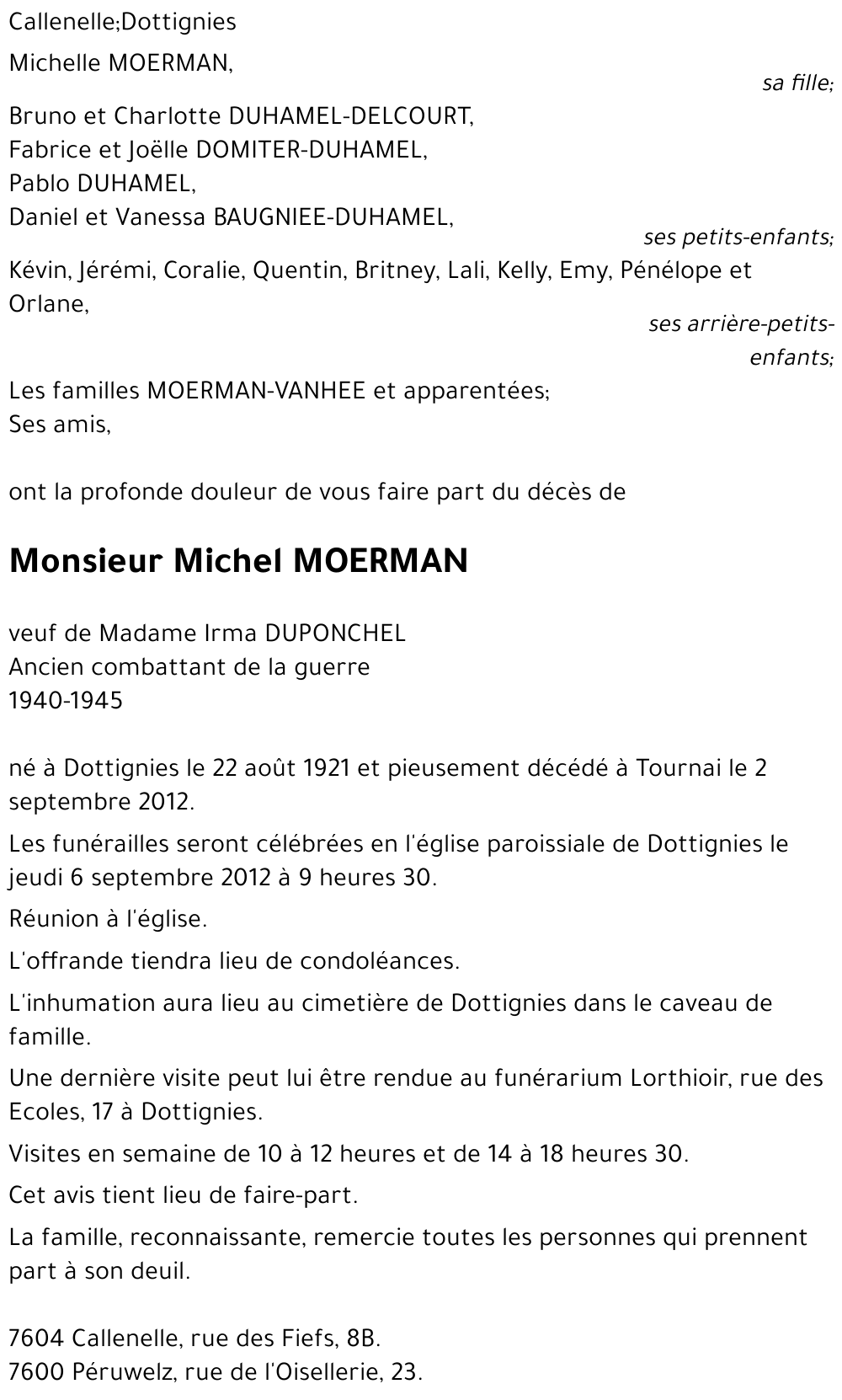 Michel MOERMAN