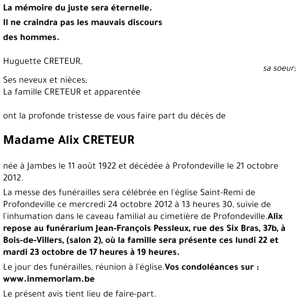 Alix CRETEUR