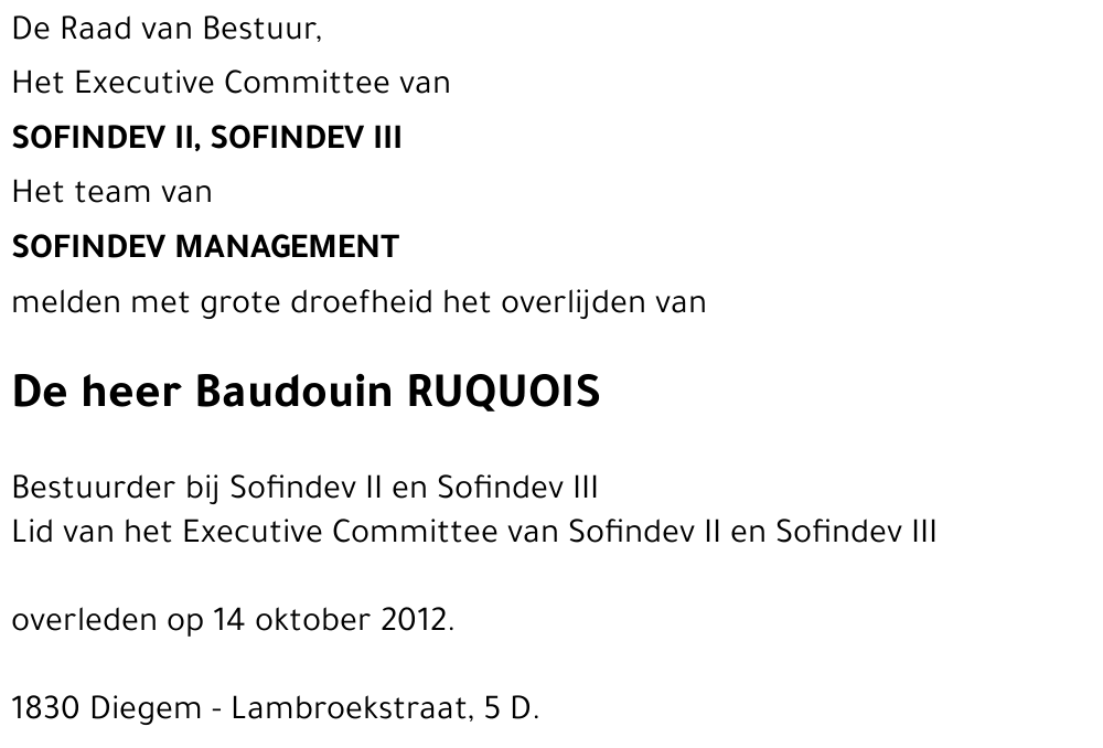 Baudouin RUQUOIS