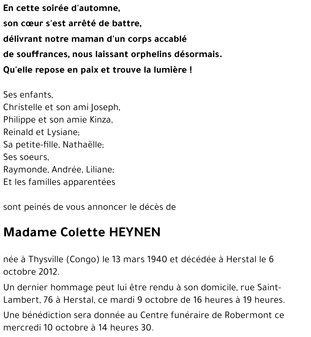 Colette HEYNEN