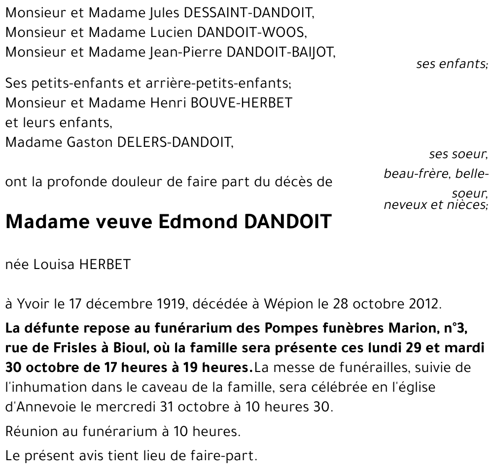 Edmond DANDOIT