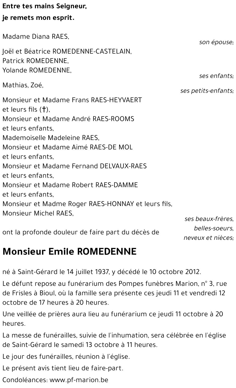 Emile ROMEDENNE