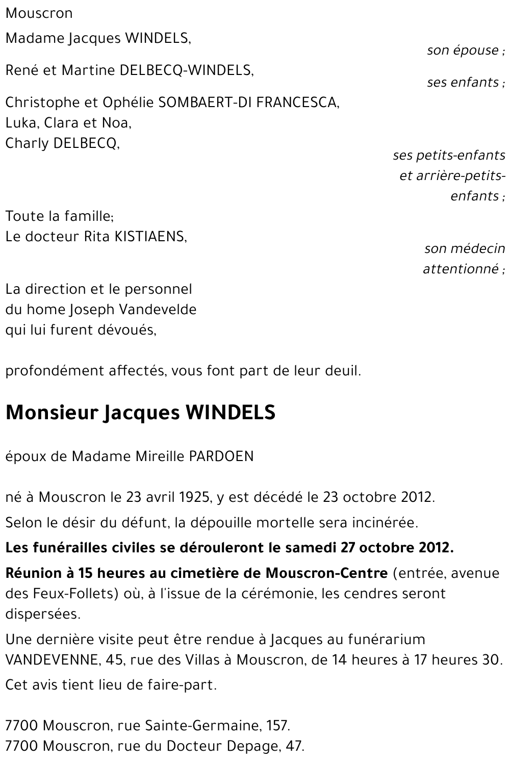 Jacques Windels