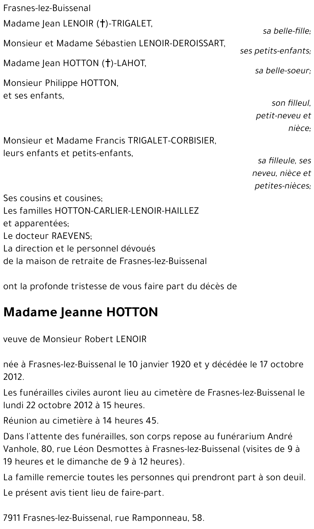 Jeanne Hotton