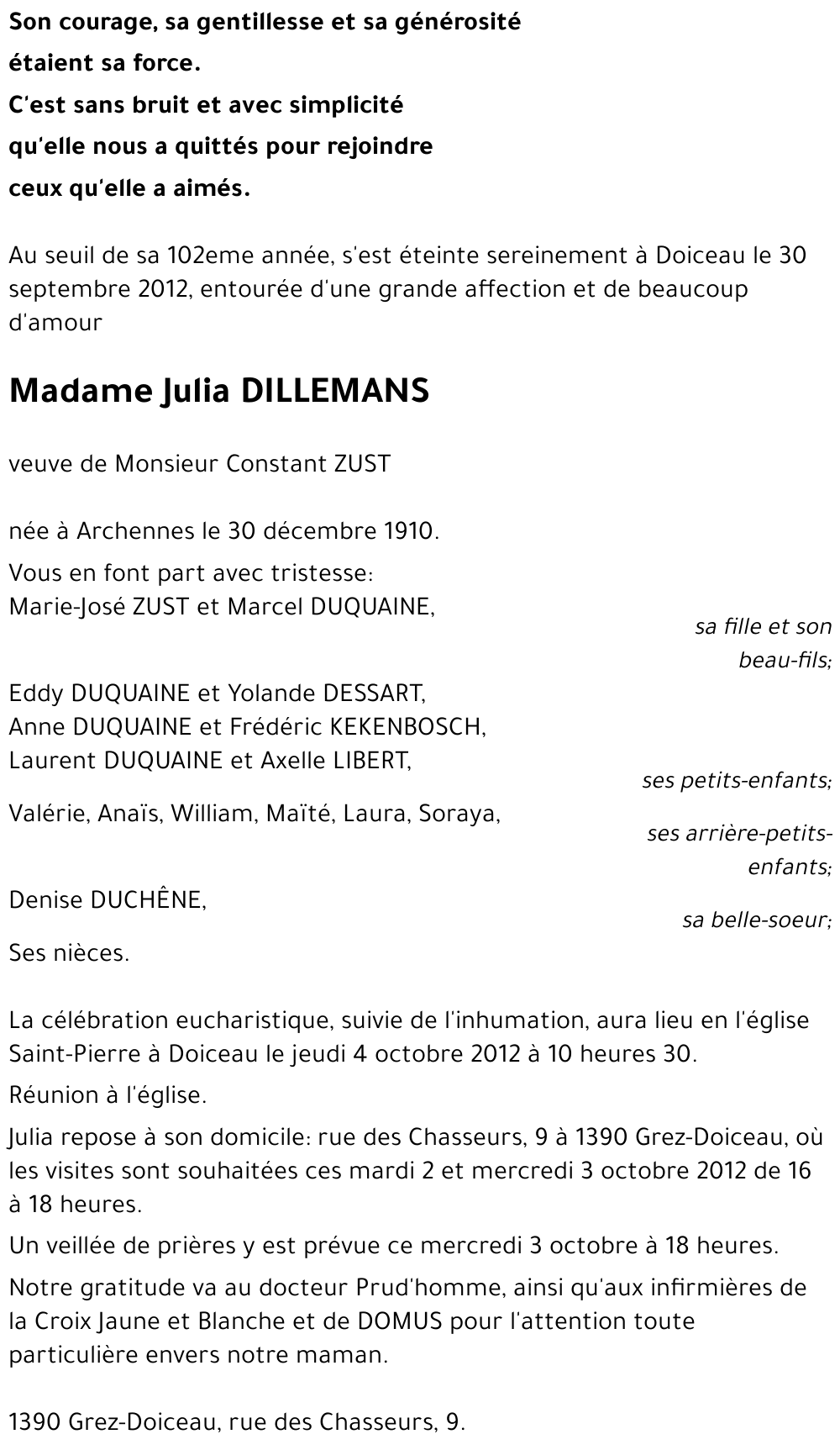 Julia DILLEMANS