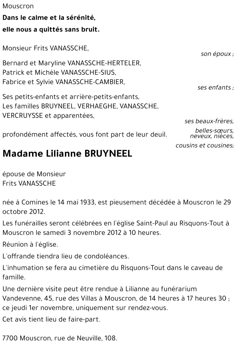Lilianne BRUYNEEL