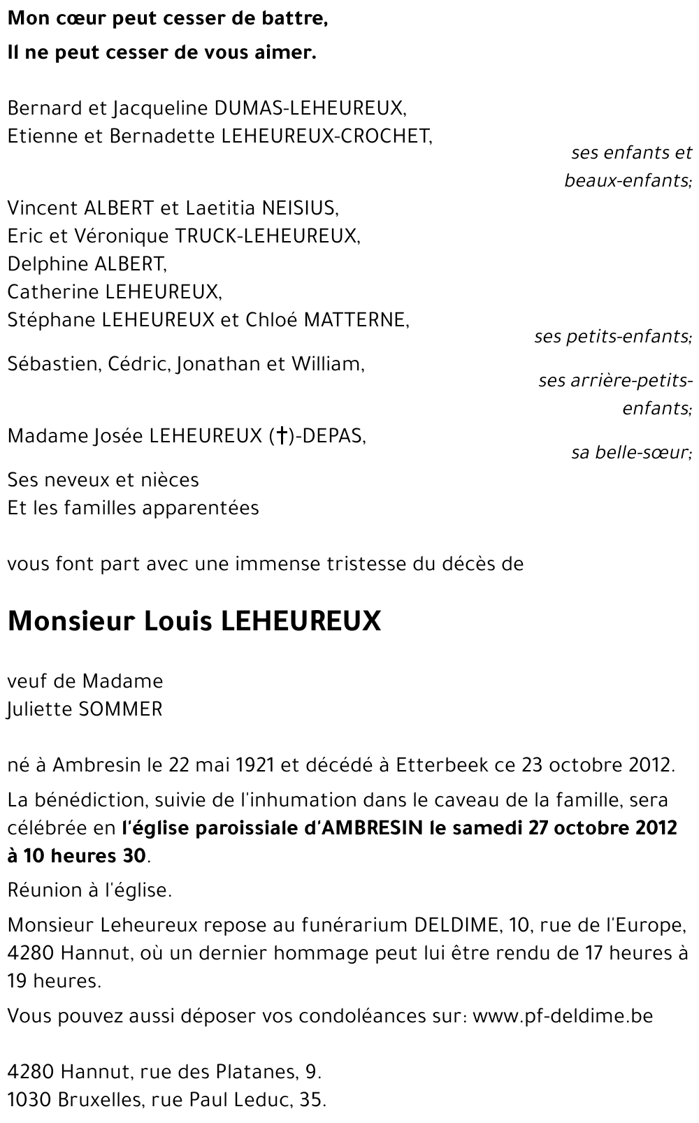 Louis LEHEUREUX