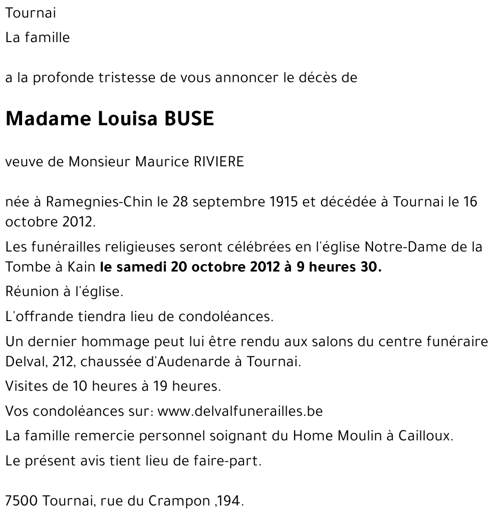 Louisa BUSE