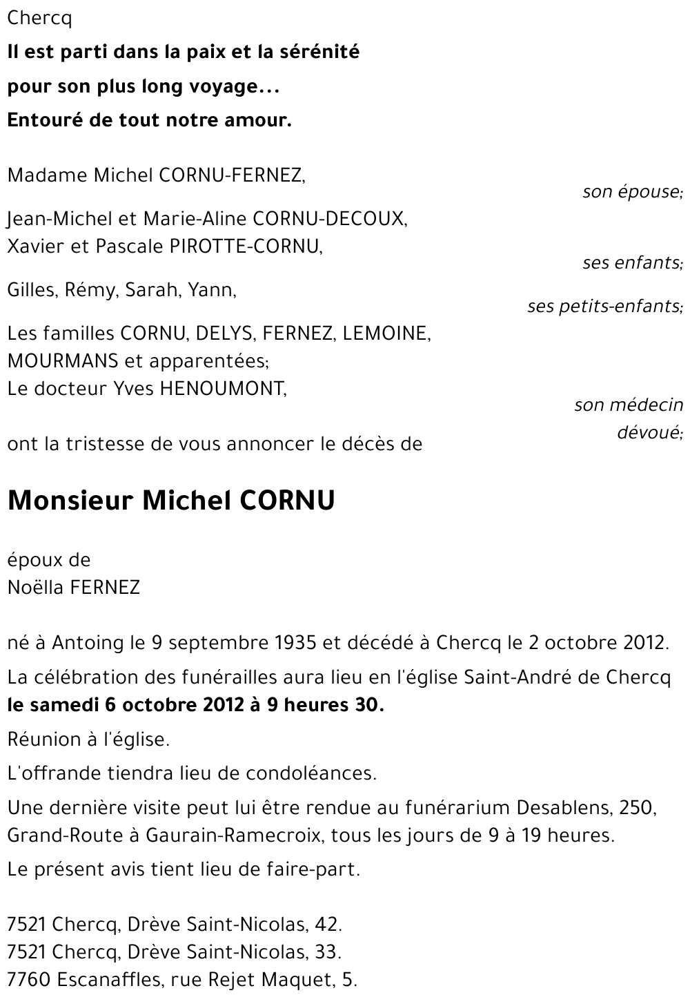 Michel CORNU