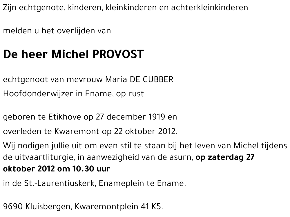 Michel Provost